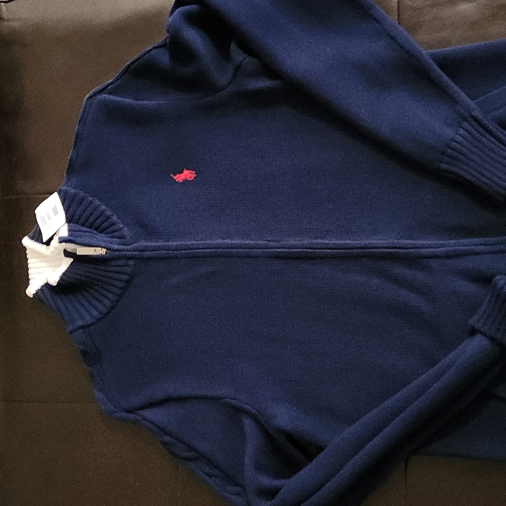 Women Ralph Lauren Polo sweater w/ zipper